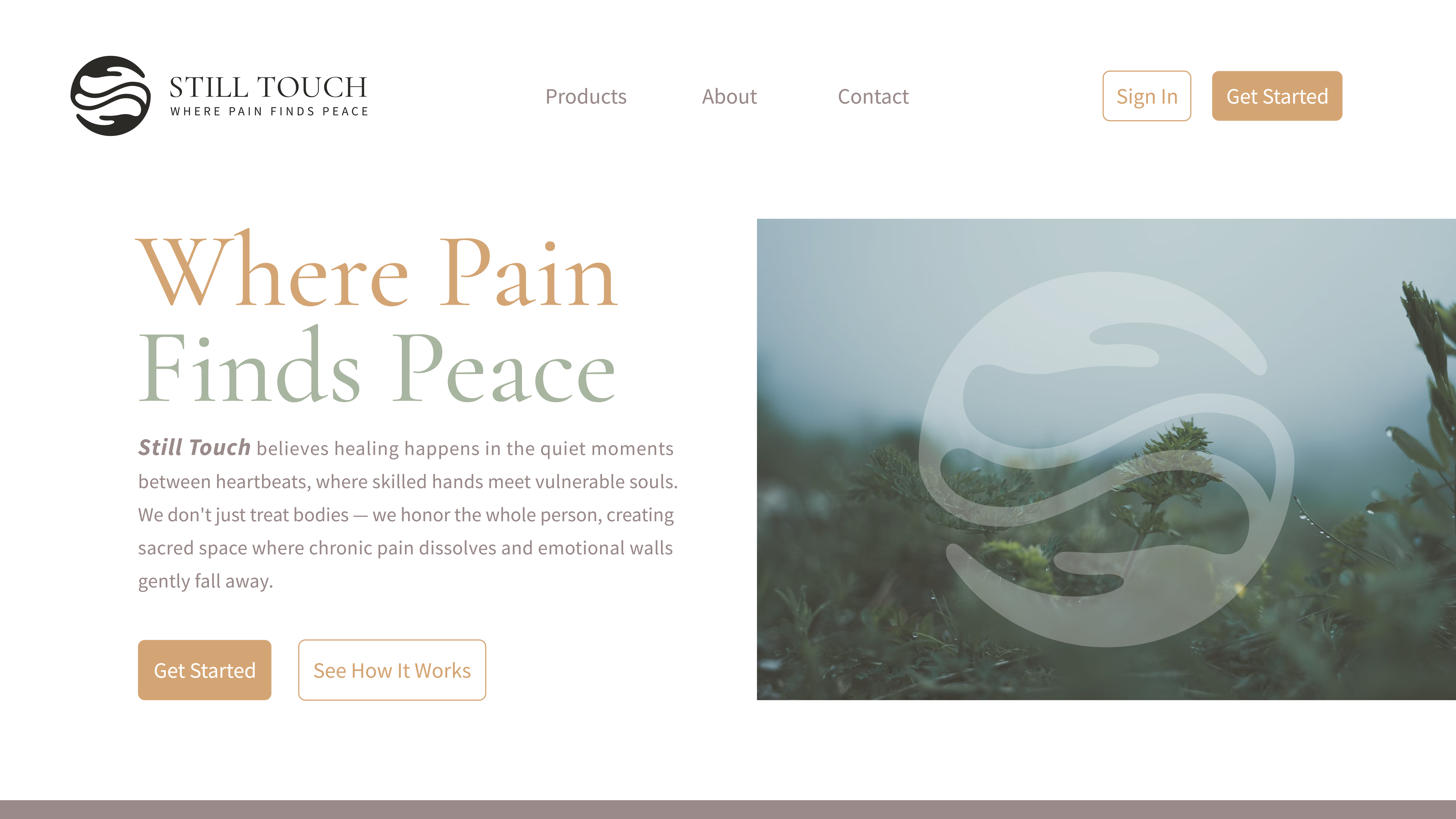 Website hero